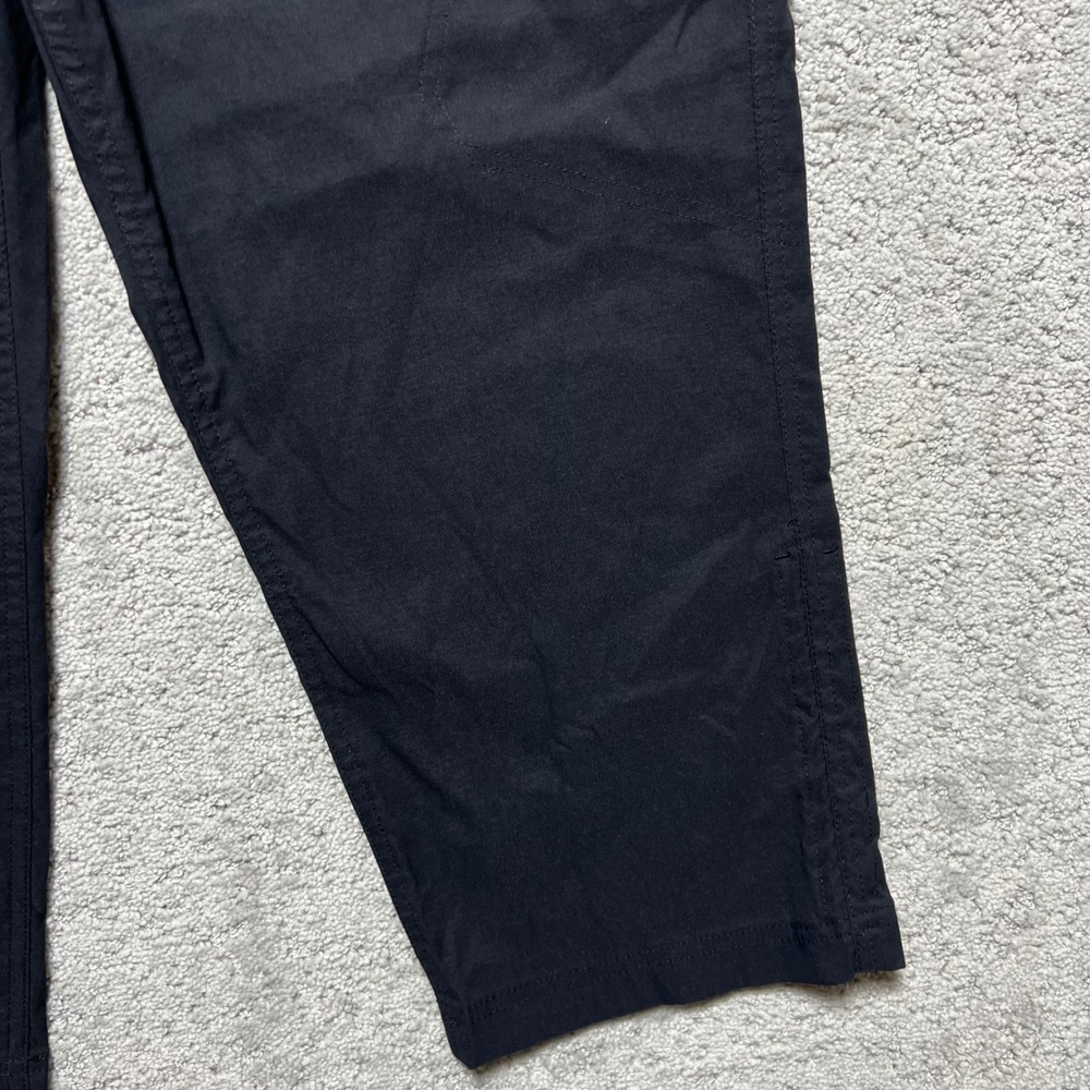 Eddie Bauer Guide Pro Capri Pants Womens 14 Black High Waist Hiking Outdoor - Picture 5 of 16